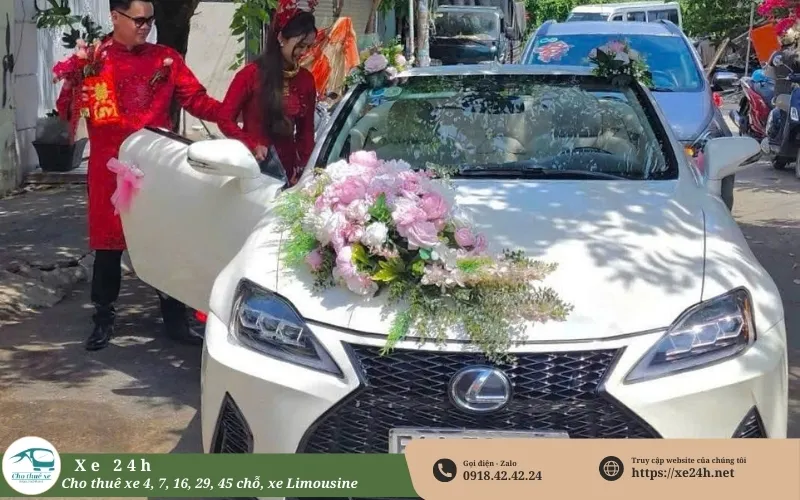 Xe cưới Mui Trần Lexus