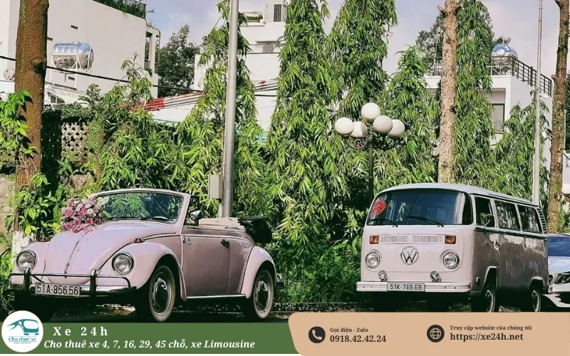 Xe cưới mui trần bọ cổ