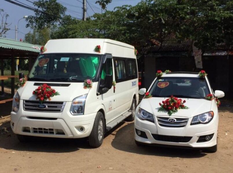 Thuê xe 16 chỗ đi cưới hỏi