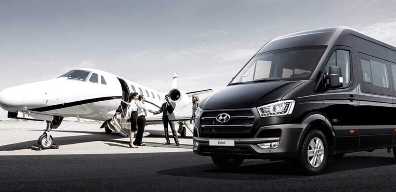Thuê xe 16 chỗ đưa đón sân bay